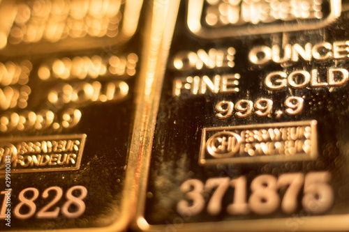 Papier peint Gold bullion ingot 999.9 bar