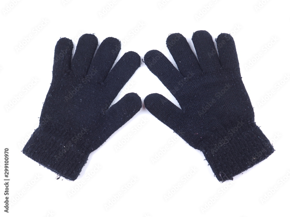 gloves on a white background gloves on a white background