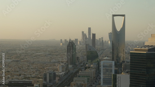 Riyadh Skyline, View from Faisaliyah Tower photo