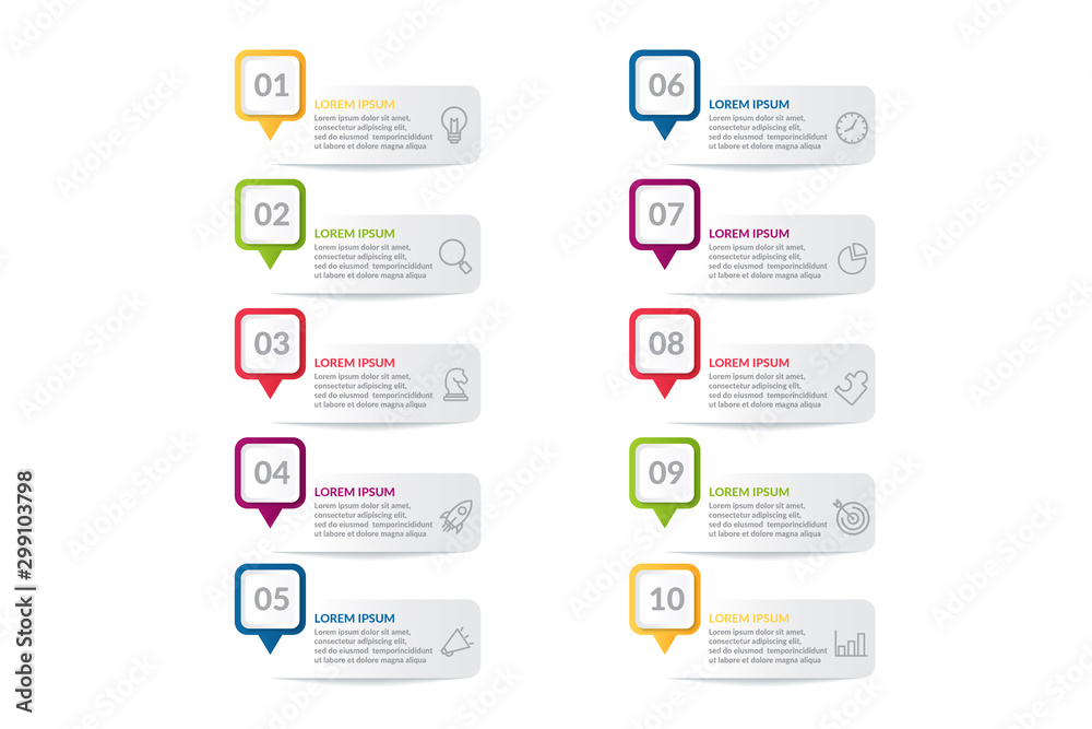 list infographic template design . business infographic concept for presentations, banner, workflow layout, process diagram, flow chart and how it work