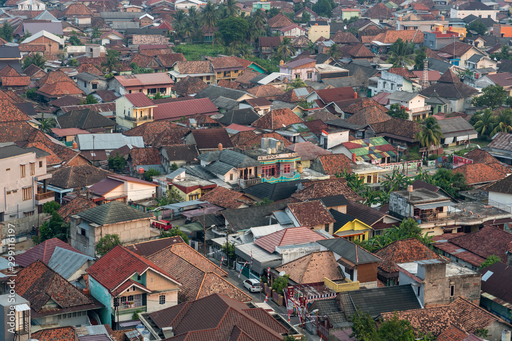 Cityscape of Palembang, Indonesia