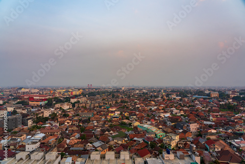 Cityscape of Palembang, Indonesia