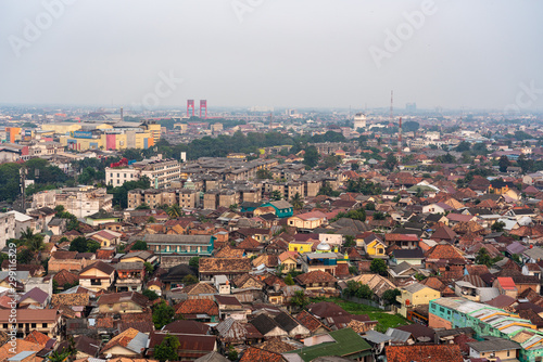 Cityscape of Palembang, Indonesia photo