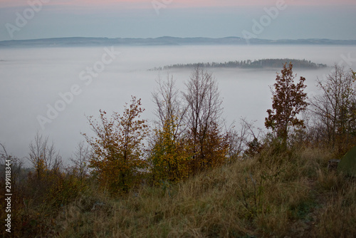 Wild nature in Czech area called Moravský kras