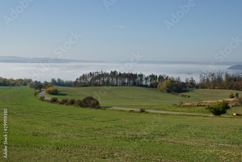 Wild nature in Czech area called Moravský kras
