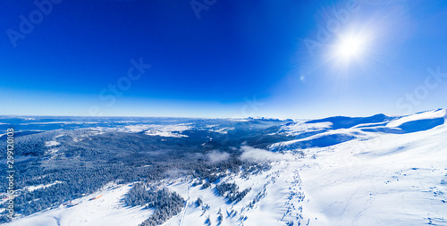 Magical panorama of a beautiful hill © YouraPechkin