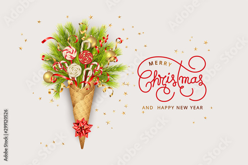 Festive Christmas Background