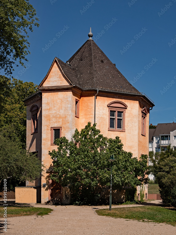 Das Achteckige Haus in Darmstadt in Hessen, Deutschland 