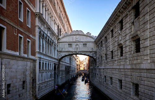 Bridge of Sighs Ponte dei Sospiri Piazza San Marco Venice Italy