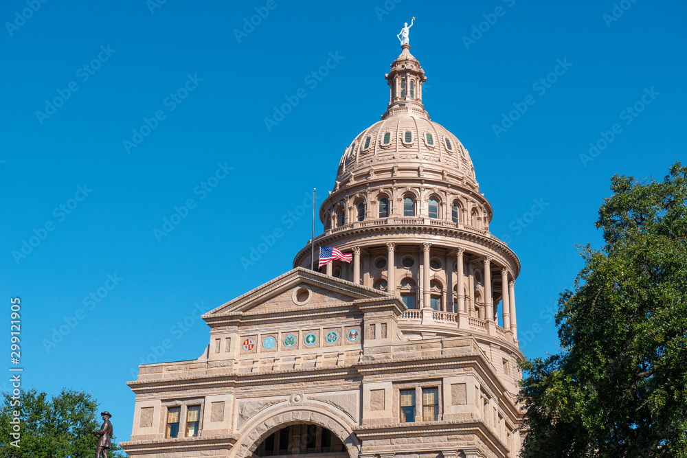 Texas State Capitol is the capitol building and seat of government of Texas in downtown Austin, Texas, USA.