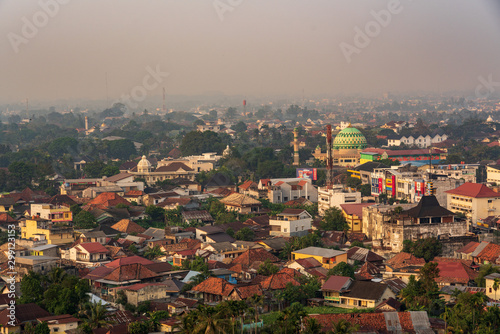 Palembang city early in the morning