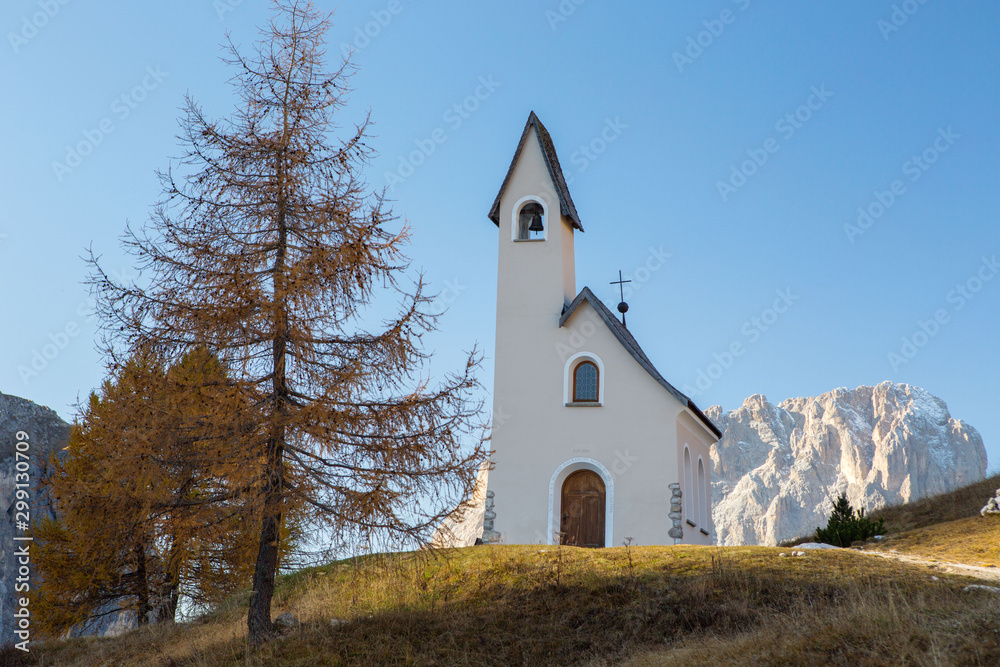Bergkirche auf dem Grödener Joch