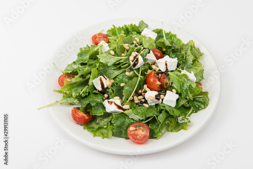 Green salad with vegetables...