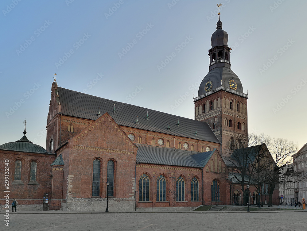 Naklejka premium old church