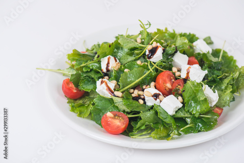 Green salad with vegetables...