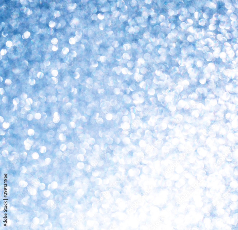 The Glittering glitter background with a bokeh.