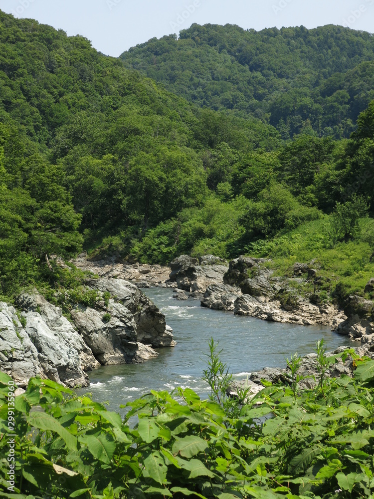 夏の神居古潭(カムイコタン) 夏の神居古潭(カムイコタン)