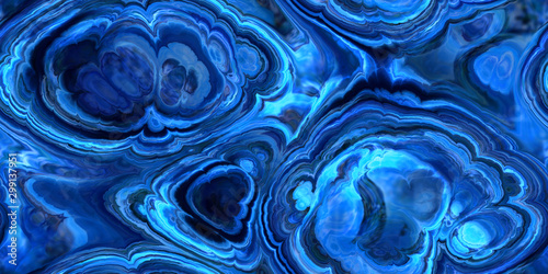 blue agate abstract seamless tile, marbleized repeat design