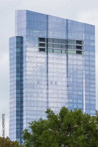 Millennium tower glass modern building in Boston