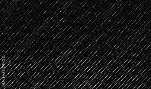 Vector fabric texture. Distressed texture of weaving fabric. Grunge background. Abstract halftone vector illustration. Overlay to create interesting effect and depth. Black isolated on white. EPS10.