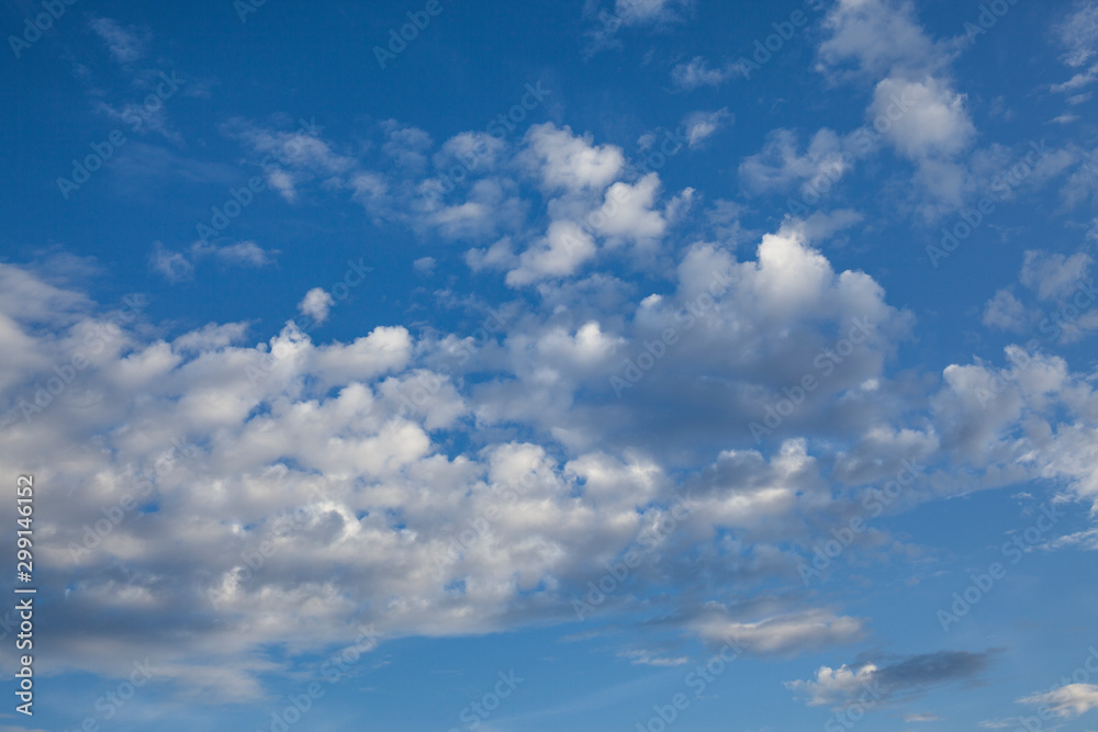 blue sky with white and gray clouds blue sky with white and gray clouds