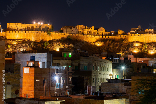 World famous toruist attraction - Jaislamer fort, Jaisalmer, Rajasthan photo