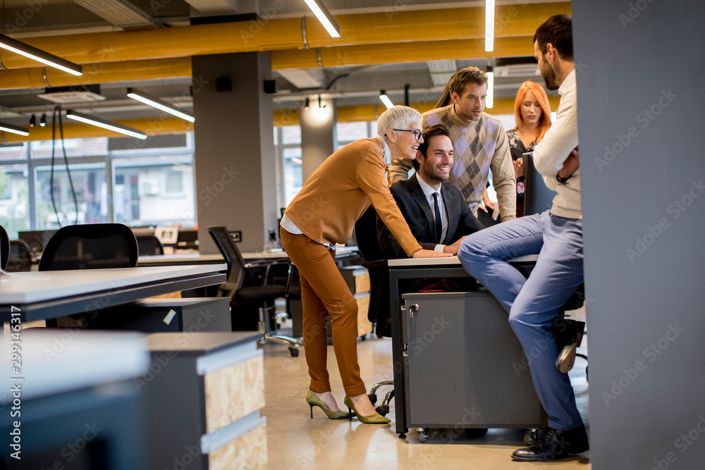 Business people in the office Business people in the office