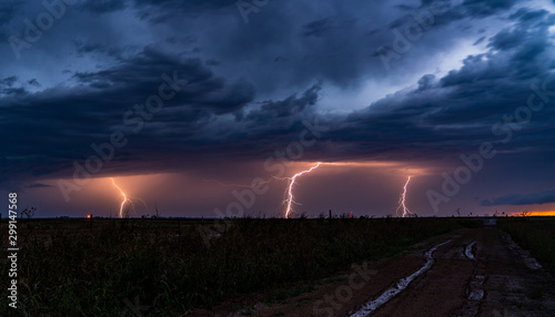 lightning in country