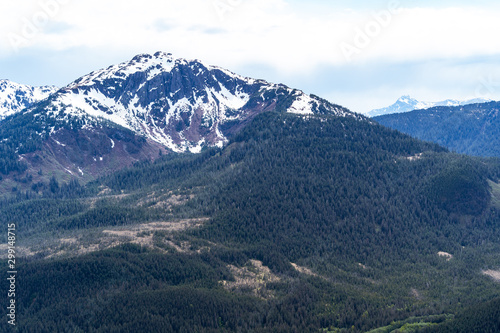 View from Mount Roberts in Juneau, Alaska