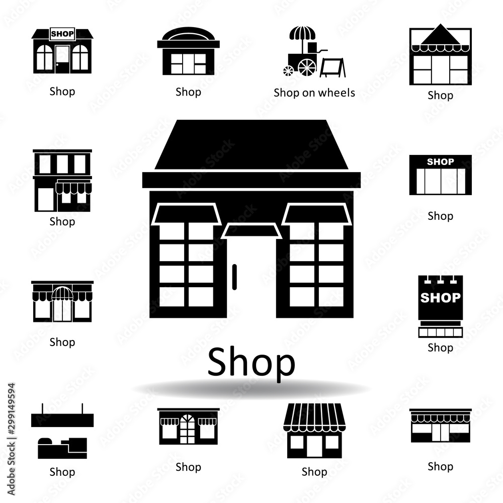 shop icon. Signs and symbols can be used for web, logo, mobile app, UI, UX shop icon. Signs and symbols can be used for web, logo, mobile app, UI, UX