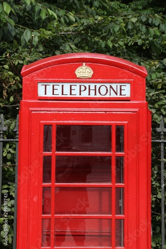 London phone booth
