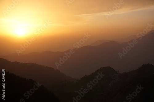 sunset in the mountains © Varvara