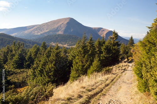 Ukraine Carpathian mountains photo