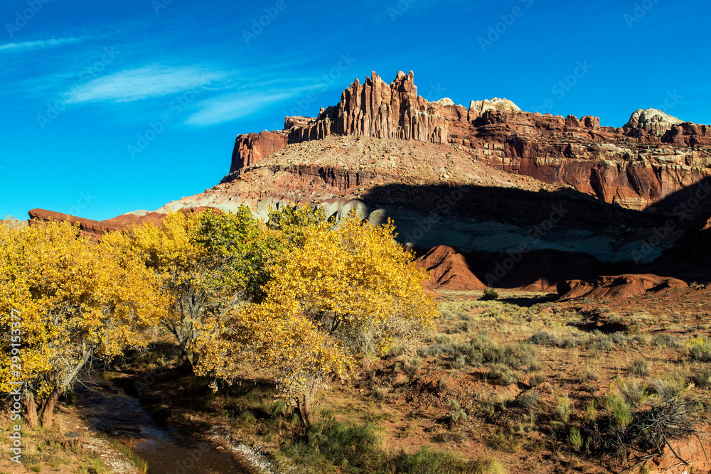 Fototapeta premium The Castle at Capitol Reef National Park