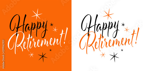 Happy retirement !