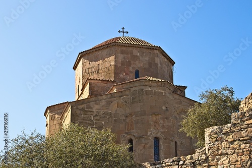 Jvari Monastery is a sixth-century Georgian Orthodox monastery near Mtskheta, eastern Georgia. This is a popular tourist attraction. 