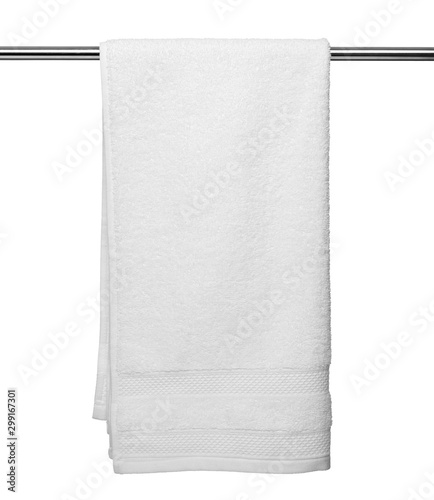 towel cotton bathroom white spa cloth textile photo