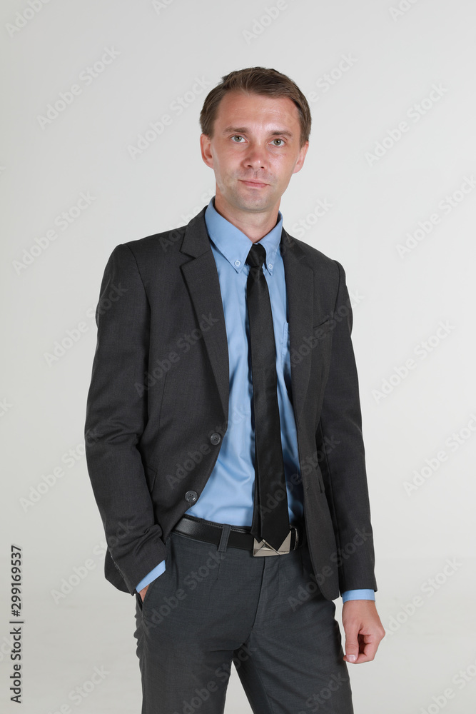 portrait of a businessman isolated on white portrait of a businessman isolated on white