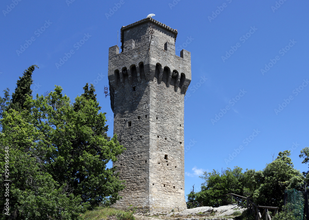 Montale the third Tower San Marino Italy