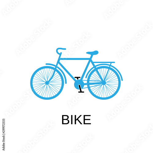 Bike icon. Bike symbol design. Stock - Vector illustration can be used for web.