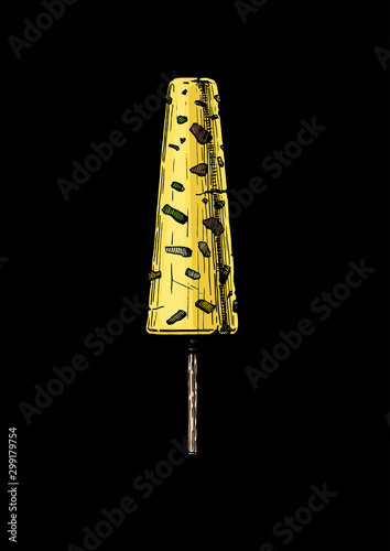 Kulfi or Qulfi, frozen dessert