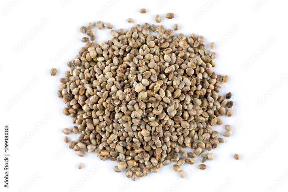 Cannabis Hemp seeds close up macro shot isolated Cannabis Hemp seeds close up macro shot isolated