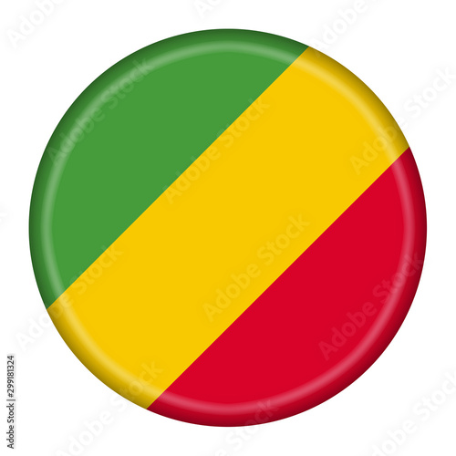 Free Download Republic of Congo button illustration with clipping path - GFXLoad