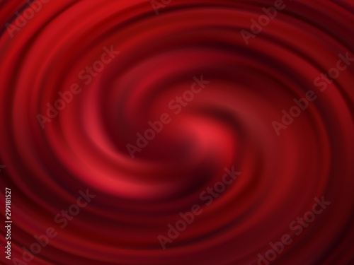 Red vector vortex abstract background. Romantic background.