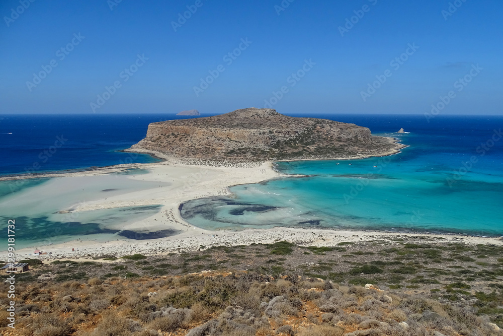 Baols beach a Creta
