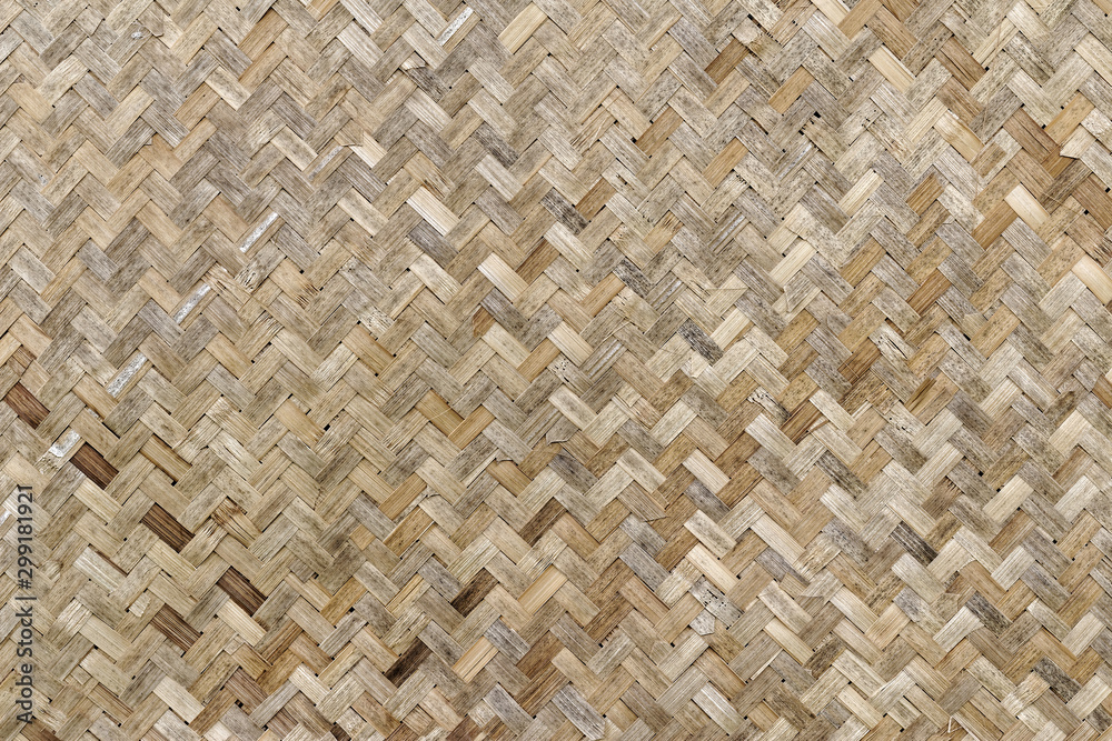 Texture Of Old Weave Bamboo Wall background Texture Of Old Weave Bamboo Wall background