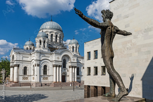 St Archangel Michael's Church in Kaunas; Lithuania  photo