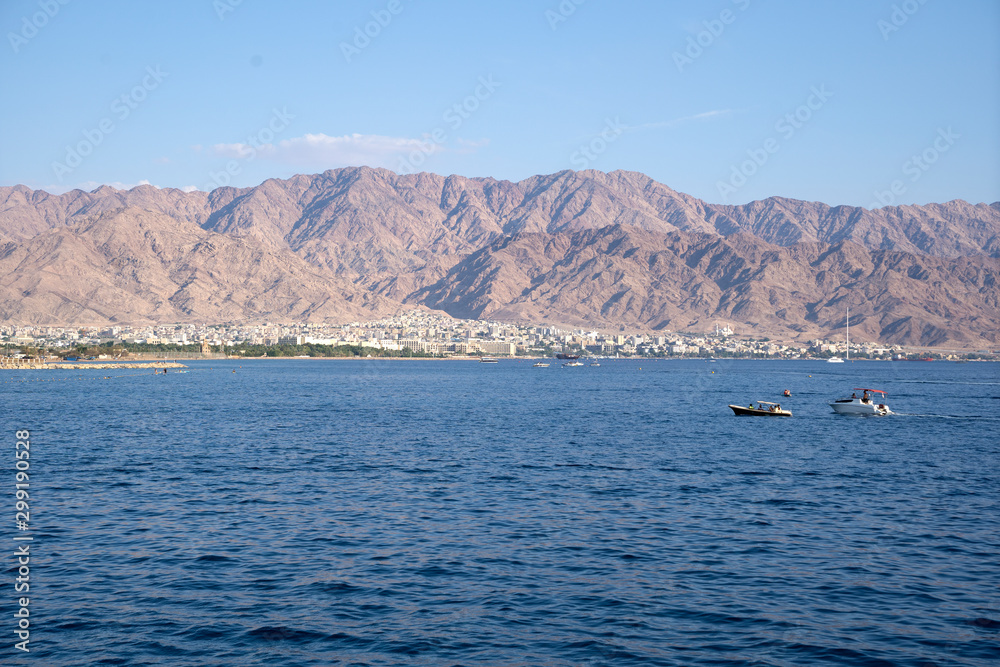 Aqaba Beach and Red Mountain Necklace, Jordan