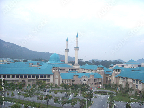 Photography mosque in kuala lumpur in malaysia