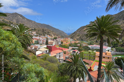 Urlaubsort Vallehermoso / Insel La Gomera photo